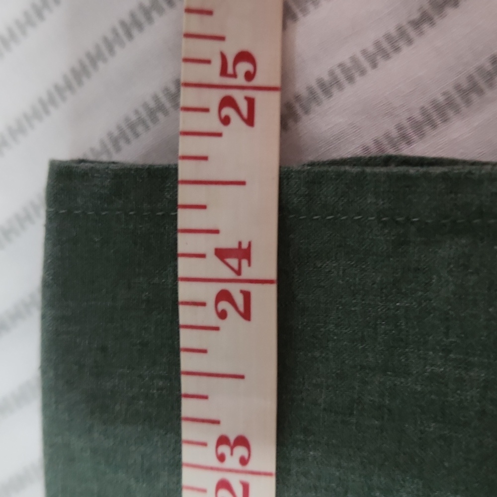 J. Crew Heather Green Casual Button-Down Shirt - Picture 6 of 7